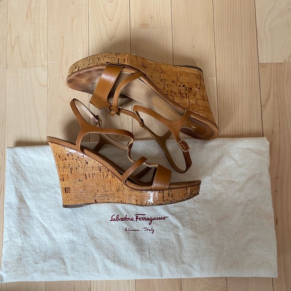 Ferragamo Wedge Sandals - Picture 3 of 5